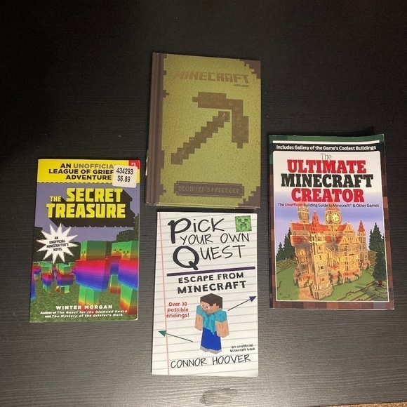 MINECRAFT BOOKS FRO KIDS - Picture 1 of 9